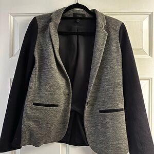 J. Crew Gray and Navy Blazer